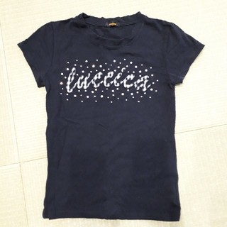 ルチカ(Luccica)のTシャツ　ラインストーン　バックレース(Tシャツ(半袖/袖なし))