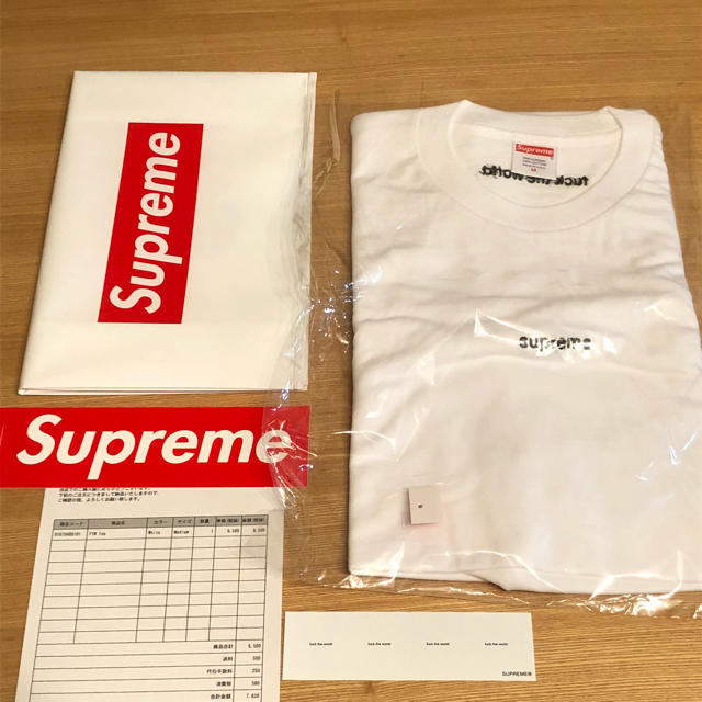 新品未使用半タグ付き supreme モリッシーTシャツ size S 白 - agedor.ma