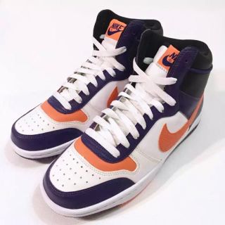 ナイキ(NIKE)の美品24.5NIKE SKY TEAM87MIDナイキ スカイチーム87T402(スニーカー)