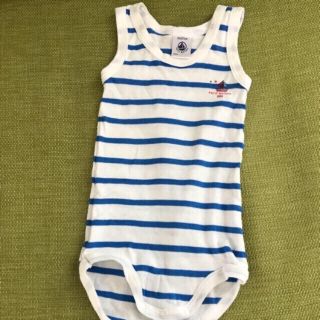 プチバトー(PETIT BATEAU)の【美品】タンクトップボディ(タンクトップ/キャミソール)