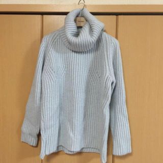 マウジー(moussy)の完売リブタートルニット(ニット/セーター)