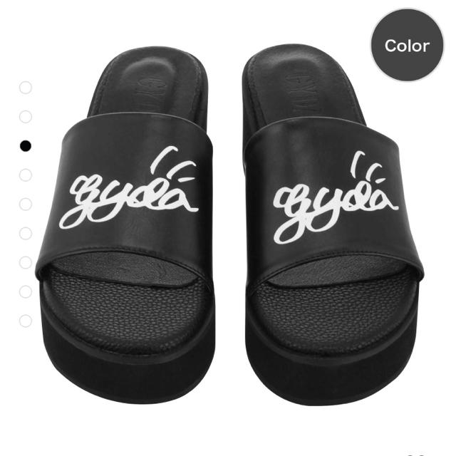 GYDA(ジェイダ)の GYDA Platform sandals 新品未使用 ブラック エモダ    レディースの靴/シューズ(サンダル)の商品写真