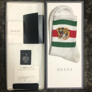 グッチ(Gucci)のgucci タイガー ソックス L(ソックス)