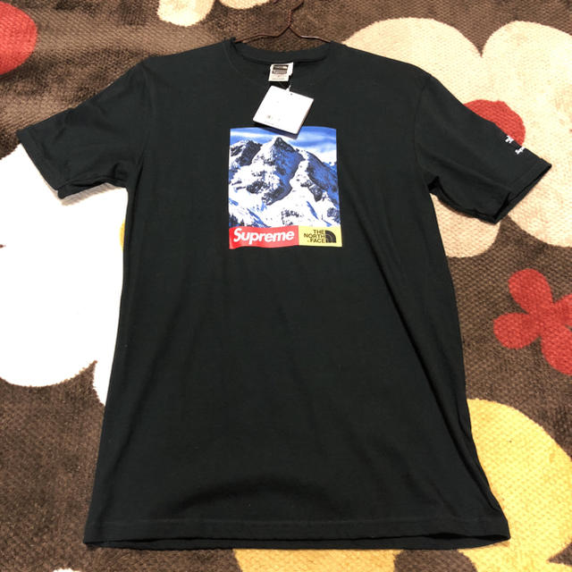 国内正規 S supreme thenorthface mountain T