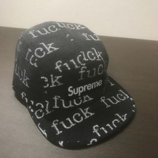 シュプリーム(Supreme)のSupreme F○ckデニムキャンプキャップ(キャップ)