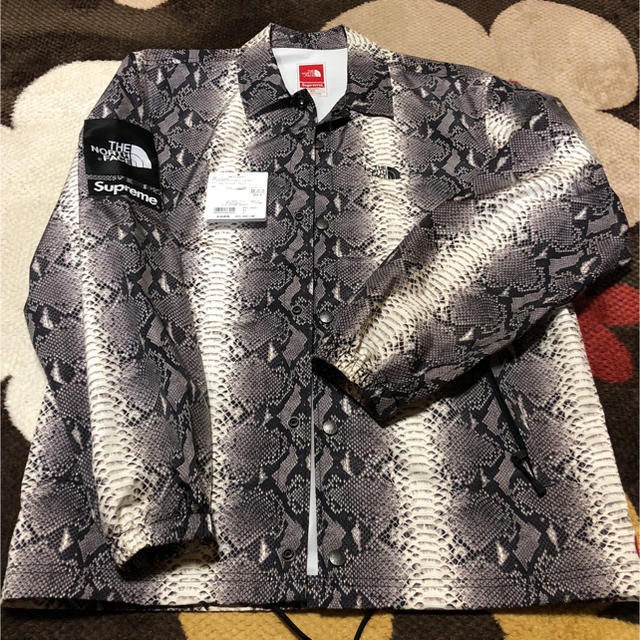 メンズ極美品 S supreme thenorthface スネーク ジャケット