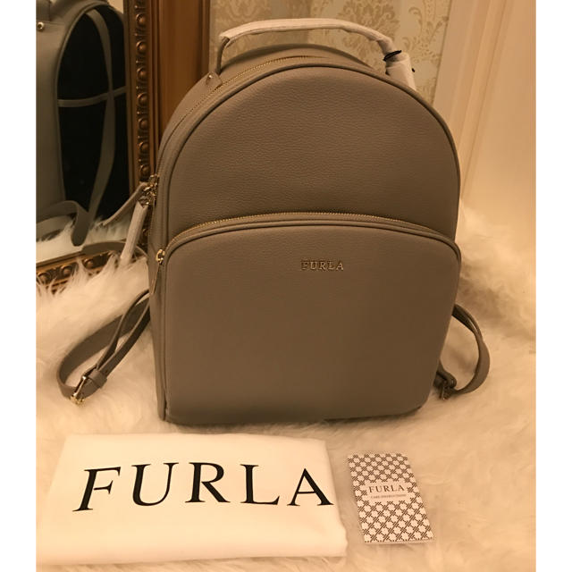 FURLA backpack♡大人気色 SABBIA 大容量✳︎✳︎リュック/バックパック