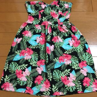 エイチアンドエム(H&M)のベアワンピース🌺(ミニワンピース)