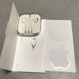 アイフォーン(iPhone)の値下げしました☆iPhone6イヤホン＆SIMピン+appleシール(その他)