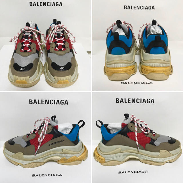 Balenciaga(バレンシアガ)の最安値 即日発送 40 BALENCIAGA triple s 国内正規品 メンズの靴/シューズ(スニーカー)の商品写真