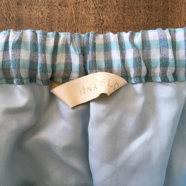SLOBE IENA(スローブイエナ)のチェック柄スカート Ｆ イエナ スローブ   レディースのスカート(ミニスカート)の商品写真