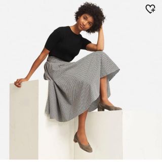 ユニクロ(UNIQLO)のユニクロ サーキュラースカート  (ロングスカート)