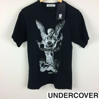 アンダーカバー(UNDERCOVER)の新品 アンダーカバー 半袖Tシャツ ブラック サイズ2 タグ付未使用品(Tシャツ/カットソー(半袖/袖なし))