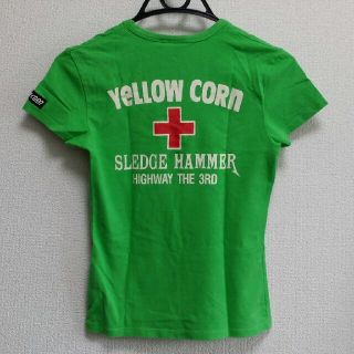 イエローコーン(YeLLOW CORN)のYELLOW CORN レディース　Tシャツ　Sサイズ(ライダースジャケット)