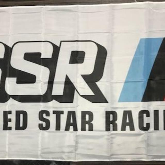 SSR バナーフラッグ 旗 看板 ホイール 有鉛 スピードスター ドリフト