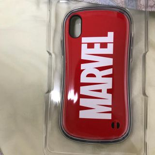 マーベル(MARVEL)のiFace First Class iPhone X マーベル・ロゴ(iPhoneケース)