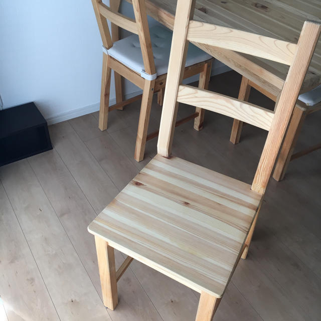 ままま様専用!IKEA ダイニングテーブル チェア4脚セット ままま様専用!IKEA ダイニングテーブル チェア4脚セット