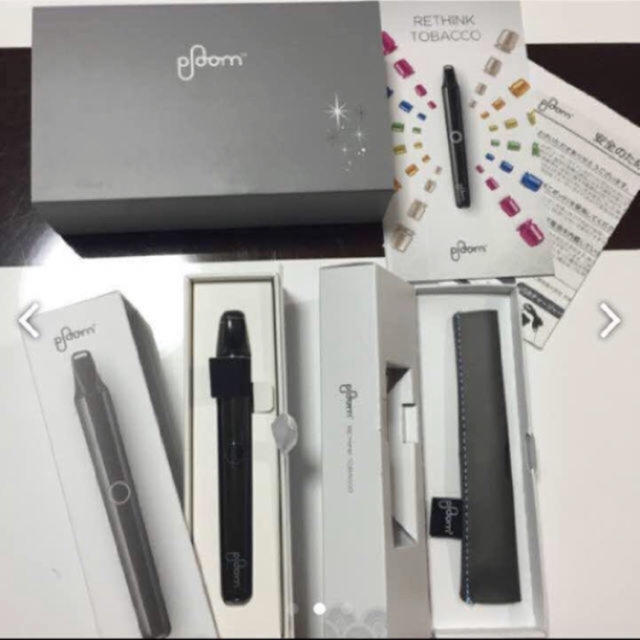 【 新品 未使用 】 初代 ploom プルーム  JT 電子タバコ ブラック メンズのファッション小物(タバコグッズ)の商品写真