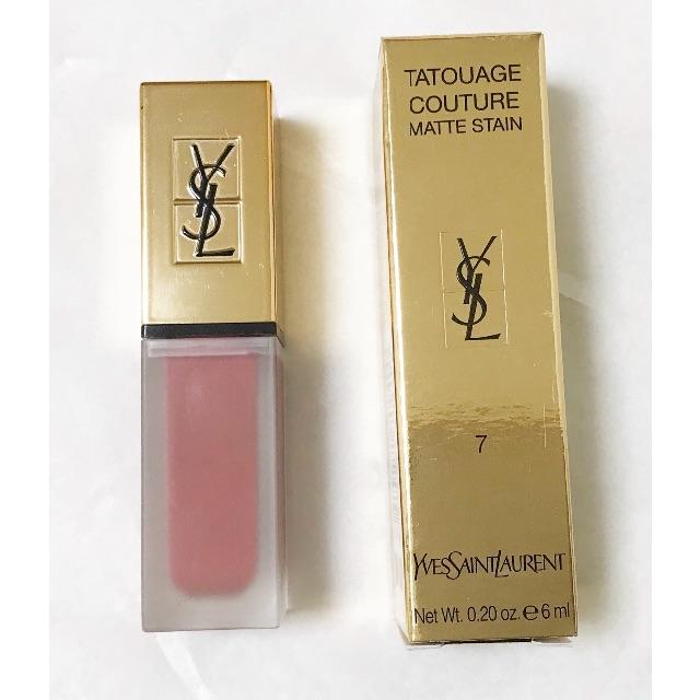 Yves Saint Laurent Beaute(イヴサンローランボーテ)のkasumi様専用カート YSL タトワージュ クチュール 7 コスメ/美容のベースメイク/化粧品(口紅)の商品写真