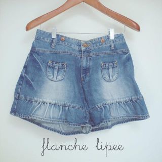 フランシュリッペ(franche lippee)のフランシュリッペ デニムキュロット(ショートパンツ)