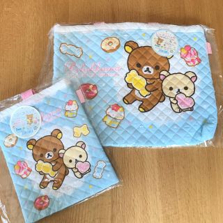 サンエックス(サンエックス)の葵青様専用★新品 リラックマ 2点 レッスンバッグ シューズバッグ (バッグ/レッスンバッグ)