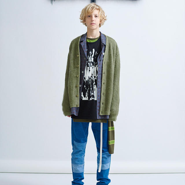 LAD MUSICIAN モヘアカーディガン-