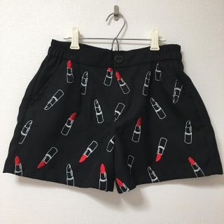 アナップ(ANAP)のANAP リップ柄 ショートパンツ(ショートパンツ)