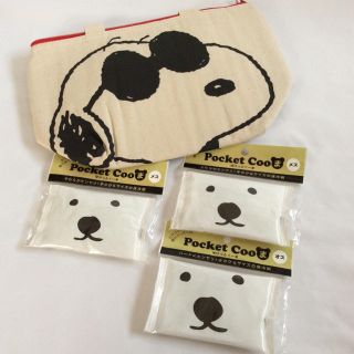 スヌーピー(SNOOPY)のSNOOPY❤️保冷ミニトートのみ(弁当用品)