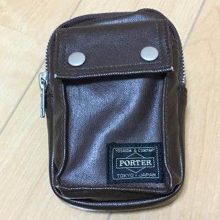 ポーター(PORTER)の最終値下げ PORTER ポーター  ポーチ ブラウン(その他)