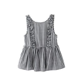 ザラ(ZARA)のzara 美品 ギンガムチェック(シャツ/ブラウス(半袖/袖なし))