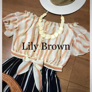 リリーブラウン(Lily Brown)の☆Lily Brown☆リリーブラウン オフショルダーブラウス(シャツ/ブラウス(半袖/袖なし))