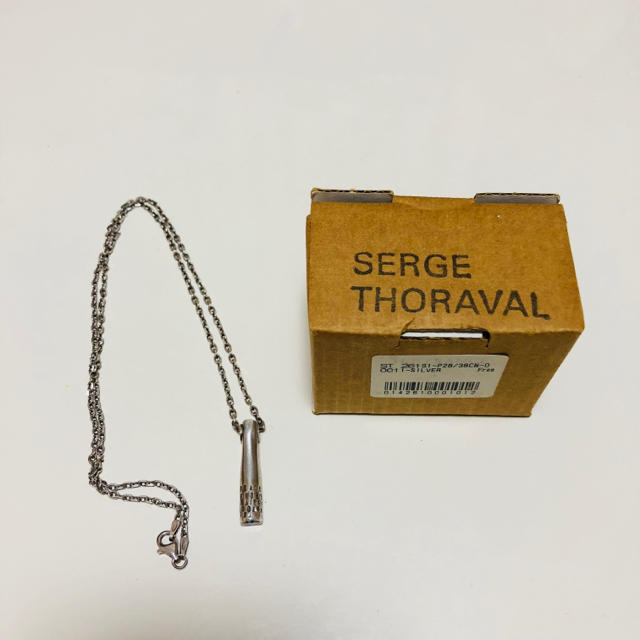 H.P.FRANCE(アッシュペーフランス)のSERGE THORAVAL Reflet (魂) 棒ネックレス メンズのアクセサリー(ネックレス)の商品写真