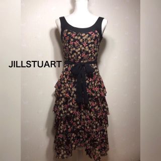 ジルスチュアート(JILLSTUART)のJILLSTUART シルク ワンピース(ひざ丈ワンピース)