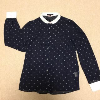 トミーヒルフィガー(TOMMY HILFIGER)のトミーヒルフィガー  ブラウス  美品(シャツ/ブラウス(長袖/七分))