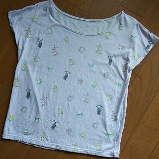 フランシュリッペ(franche lippee)のfranche lippee✡動物柄フレンチTシャツ(Tシャツ(半袖/袖なし))