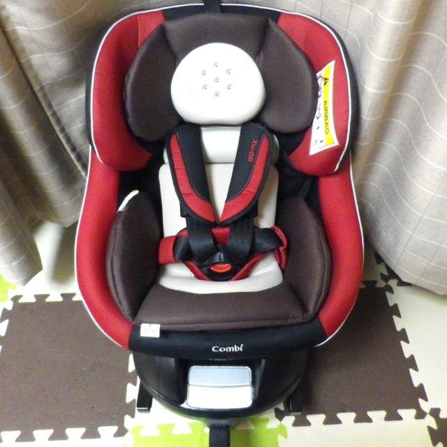 【送料込】コンビ 綺麗 ネルームISOFIX 回転 新生児～ 清掃済