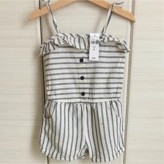 ベビーギャップ(babyGAP)の新品♡baby gap 100 ストライプ サロペット(ワンピース)