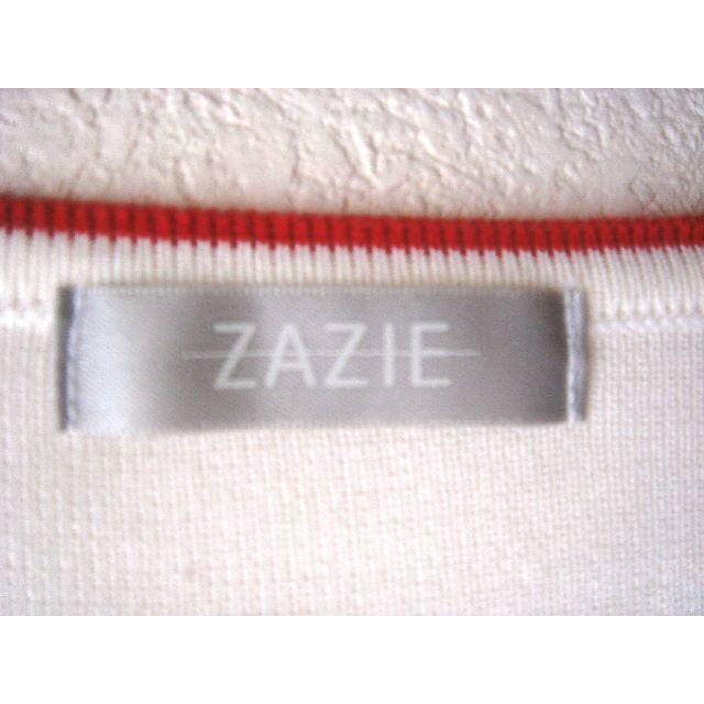 ZAZIE(ザジ)のZAZIE☆ザジのカットソー☆試着のみの美品☆送料無料☆日本製☆Ｍ☆ レディースのトップス(ニット/セーター)の商品写真