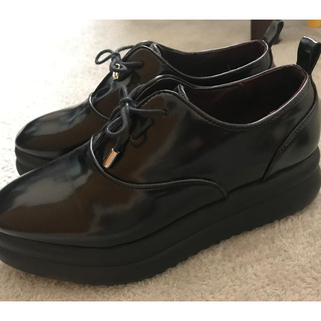 ZARA(ザラ)のzara オックスフォードシューズ レディースの靴/シューズ(ローファー/革靴)の商品写真