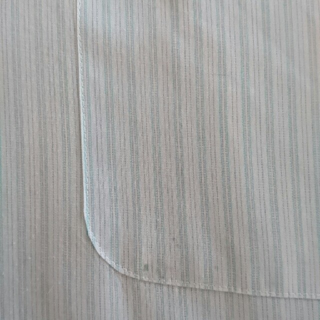 メンズ半袖ワイシャツ ブルー系 サイズM(40) メンズのトップス(シャツ)の商品写真