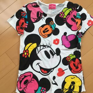 ディズニー(Disney)の最終値下げ❣️Disney ミニー総柄Ｔシャツ(Tシャツ/カットソー)