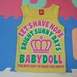 ベビードール(BABYDOLL)の100サイズ。ベビードールタンクトップ(Tシャツ/カットソー)