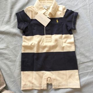 ラルフローレン(Ralph Lauren)の【ラルフローレン】新品 ポロシャツロンパース(ロンパース)