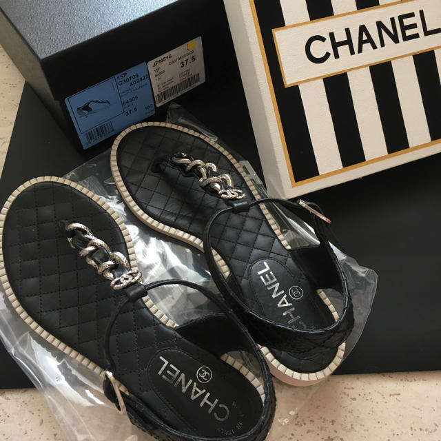 CHANEL  サンダル