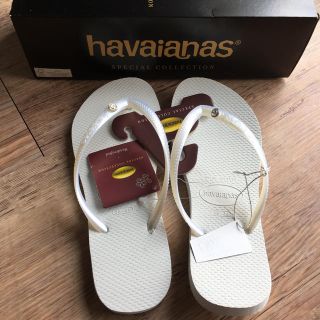 ハワイアナス(havaianas)のハワイアナス スリムクリスタルグラマー スワロフスキー(ビーチサンダル)