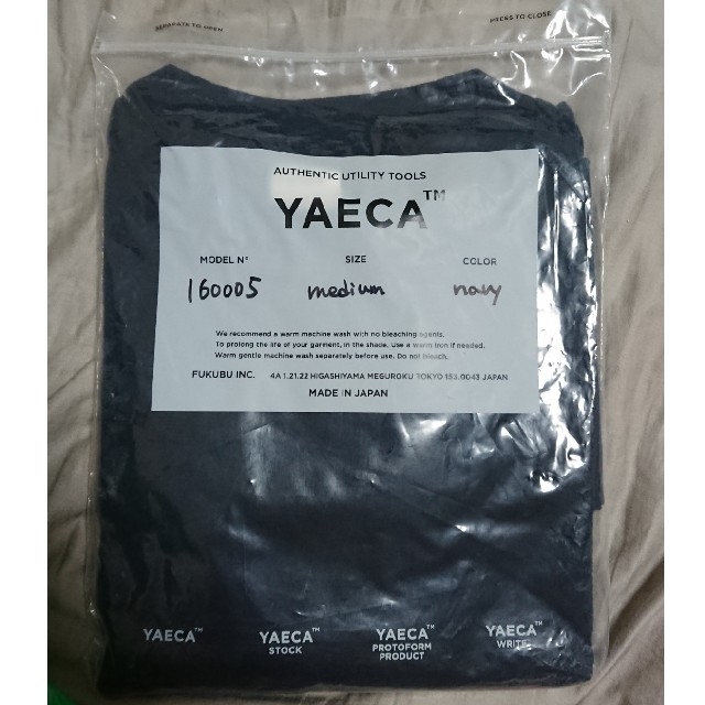 YAECA(ヤエカ)の【値下げ中】YAECA Tシャツ メンズのトップス(Tシャツ/カットソー(半袖/袖なし))の商品写真