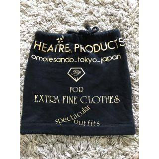 シアタープロダクツ(THEATRE PRODUCTS)のTHEATRE PRODUCTS スウェットスカート(ミニスカート)