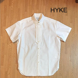 ハイク(HYKE)のHYKE新品！B.D.半袖シャツ取り外しパーツ2way白(シャツ/ブラウス(半袖/袖なし))