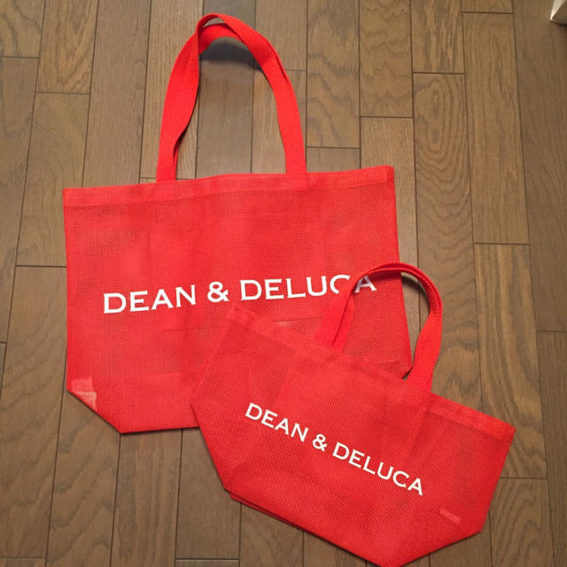 DEAN & DELUCA(ディーンアンドデルーカ)の【完売品】ディーン&デルーカ メッシュ トートバッグ レディースのバッグ(トートバッグ)の商品写真