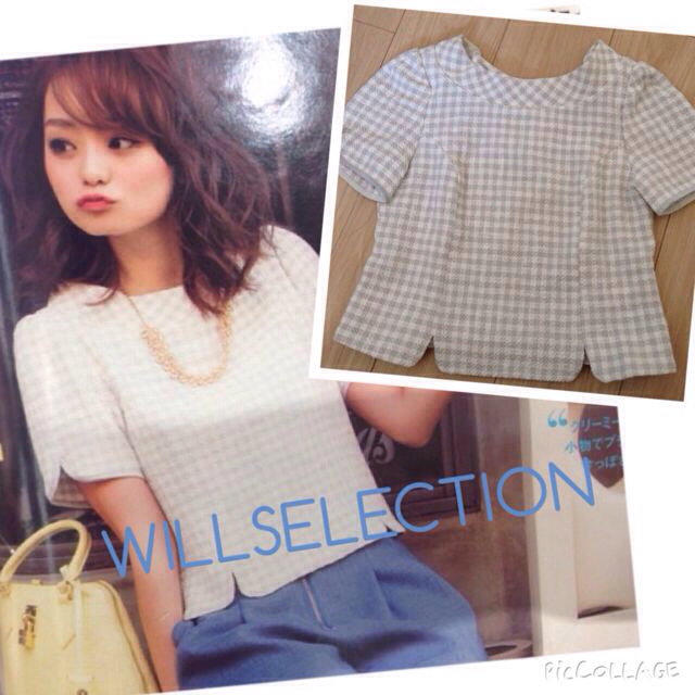 WILLSELECTION(ウィルセレクション)のWILLSELECTION トップス レディースのトップス(カットソー(半袖/袖なし))の商品写真